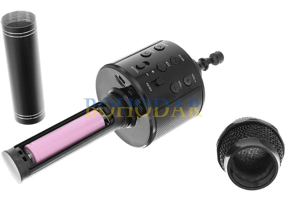 ФОТО КАРТИНКИ ЗОБРАЖЕННЯ Мікрофон-караоке з колонкою HANDHELD KTV WS-858 чорний SD USB LED BLUETOOTH 4.0 Android/IOS (Apple, iPhone) акумулятор Польща! РОЗДРІБ ОПТ ГУРТ ГУРТОМ ОПТОМ! З ЄВРОПИ! ЯКІСТЬ! Купити Львів Характеристики Ціна Оплата Доставка "БОГОДАР" ІНТЕРНЕТ-МАГАЗИН Огляд Рейтинг Порівняння Як вибрати Якісний