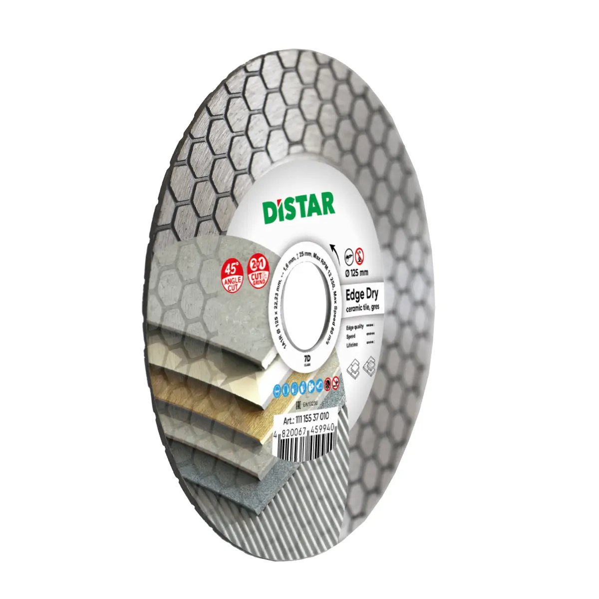 ФОТО КАРТИНКИ ЗОБРАЖЕННЯ Диск алмазний відрізний DISTAR 1A1R 125 EDGE DRY : 125x1,6x25x22,23мм, кераміка, керамограніт (11115537010) РОЗДРІБ ОПТ ГУРТ ГУРТОМ ОПТОМ! З ЄВРОПИ! ЯКІСТЬ! Купити Львів Характеристики Ціна Оплата Доставка "БОГОДАР" ІНТЕРНЕТ-МАГАЗИН Огляд Рейтинг Порівняння Як вибрати Якісний